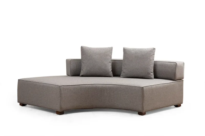 Lasalle Chaiselongsofa 3-personers - Grå - Møbler - Sofaer - 3 personers sofa