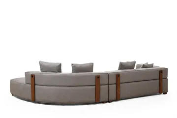 Lasalle Chaiselongsofa 3-personers - Grå - Møbler - Sofaer - 3 personers sofa
