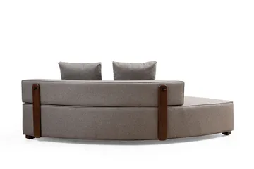 Lasalle Chaiselongsofa 3-personers - Grå - Møbler - Sofaer - 3 personers sofa