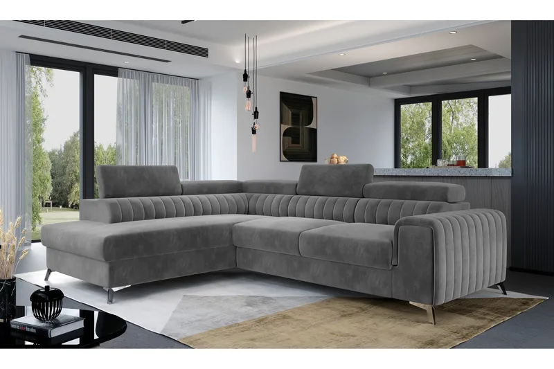 Laurece Chaiselongsofa Venstre, Grå