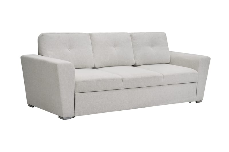Leia 3-personers Sovesofa i Stof - Beige - Møbler - Sofaer - Sovesofaer
