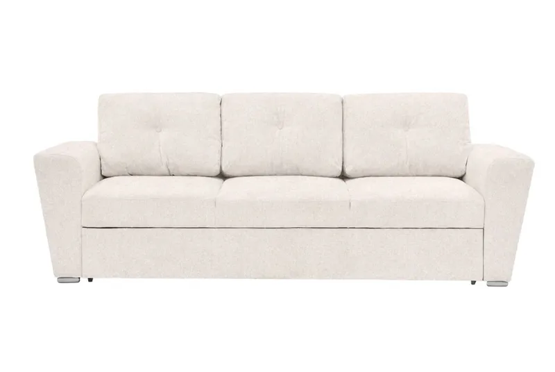 Leia 3-personers sovesofa i stof, Beige
