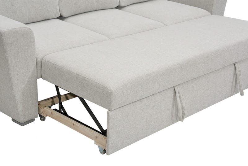Leia 3-personers Sovesofa i Stof - Beige - Møbler - Sofaer - Sovesofaer