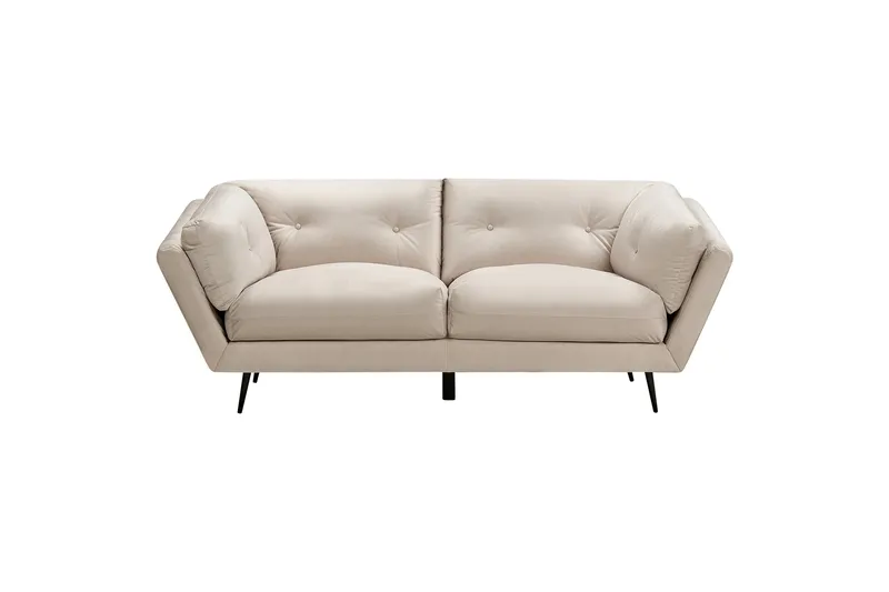 Lenvik Sofa 3-personers, Beige/Sort
