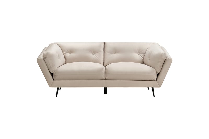 Lenvik Sofa 3-personers, Beige/Sort