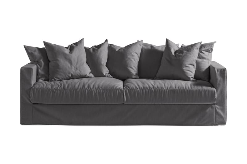 Linné 3-Pers. Sofa - Mørkegrå - 3 personers sofa