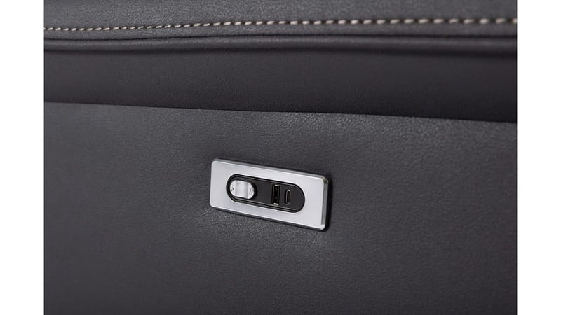 Livaro reclinersofa 3-personers elektrisk - Sort - Møbler - Sofaer - Recliner sofaer