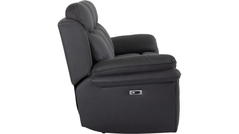 Livaro reclinersofa 3-personers elektrisk - Sort - Møbler - Sofaer - 3 personers sofa