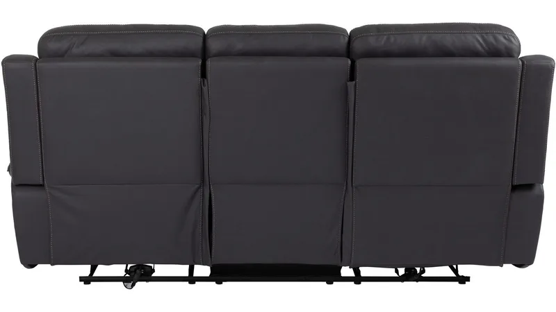 Livaro reclinersofa 3-personers elektrisk - Sort - Møbler - Sofaer - 3 personers sofa