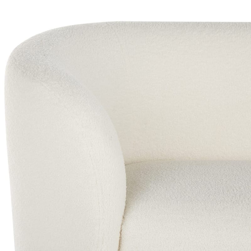 Loen 3-personers Buet Sofa i Bouclé - Offwhite - Møbler - Sofaer - 3 personers sofa