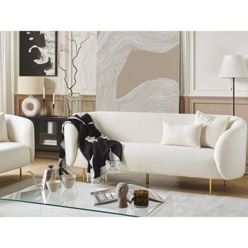 Loen 3-personers Buet Sofa i Bouclé - Offwhite - Møbler - Sofaer - 3 personers sofa