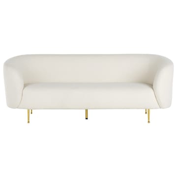 Loen 3-personers Buet Sofa i Bouclé - Offwhite - Møbler - Sofaer - 3 personers sofa