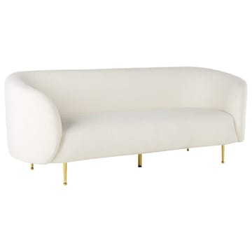 Loen 3-personers Buet Sofa i Bouclé - Offwhite - Møbler - Sofaer - 3 personers sofa