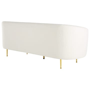 Loen 3-personers Buet Sofa i Bouclé - Offwhite - Møbler - Sofaer - 3 personers sofa