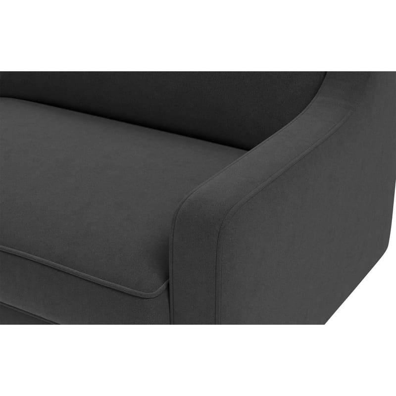 Lorvas 2-personers sofa - Mørkegrå - Møbler - Sofaer - Velour sofaer