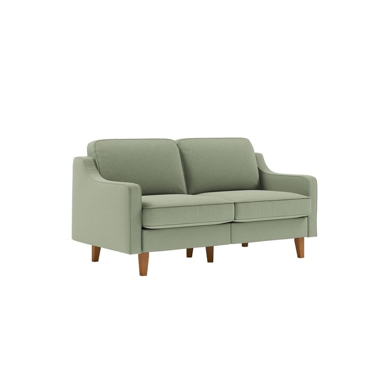 Lorvas 2-personers sofa - Mintgrøn/Brun - Møbler - Sofaer - Velour sofaer