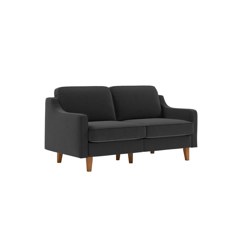 Lorvas 2-personers sofa - Mørkegrå - Møbler - Sofaer - Velour sofaer