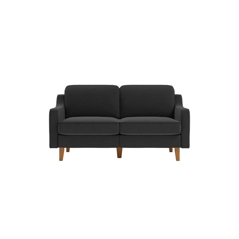 Lorvas 2-personers sofa - Mørkegrå - Møbler - Sofaer - Velour sofaer