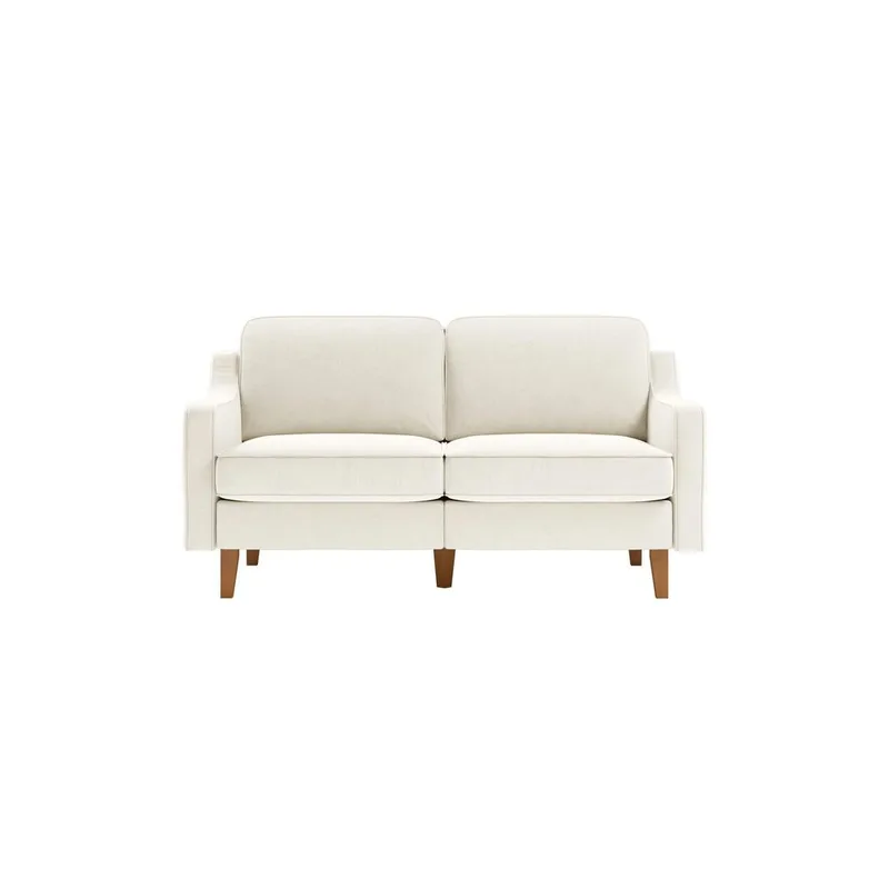 Lorvas 2-personers sofa - Rød - Møbler - Sofaer - Velour sofaer