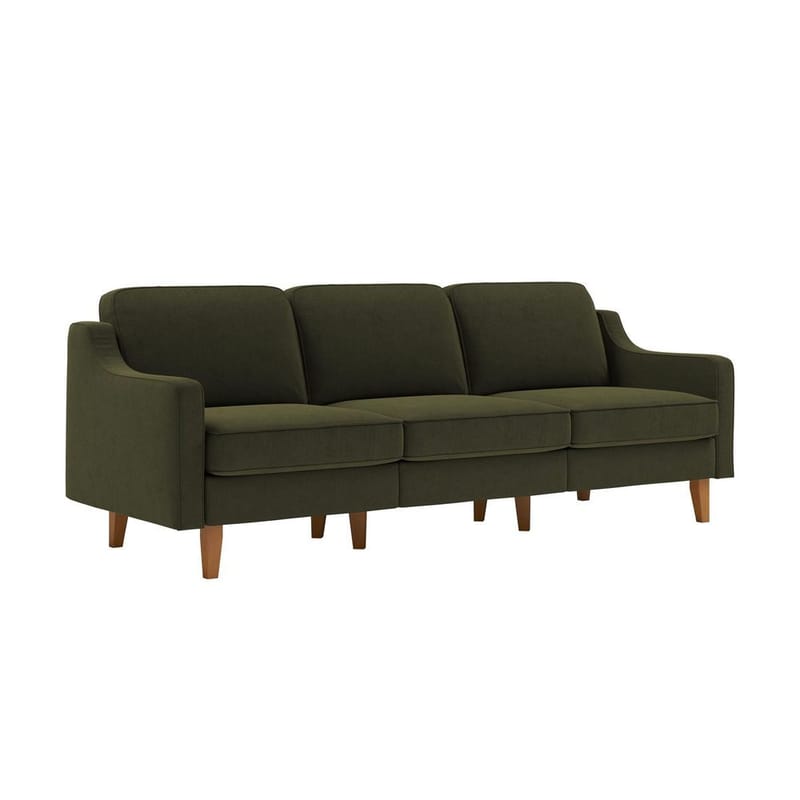 Lorvas 3-personers sofa, Mørkegrøn