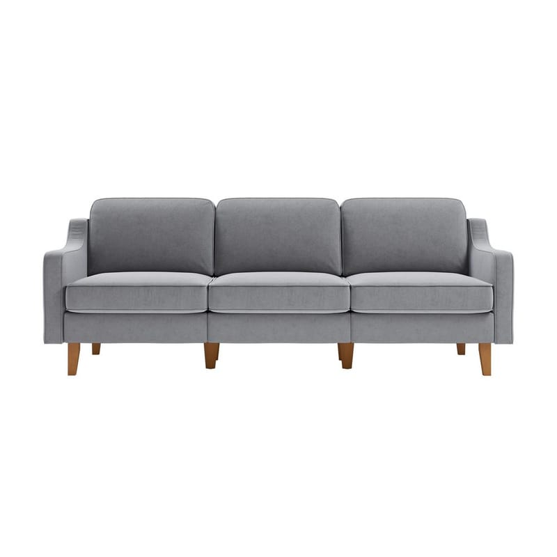 Lorvas 3-personers sofa - Koksgrå - Møbler - Sofaer - Velour sofaer