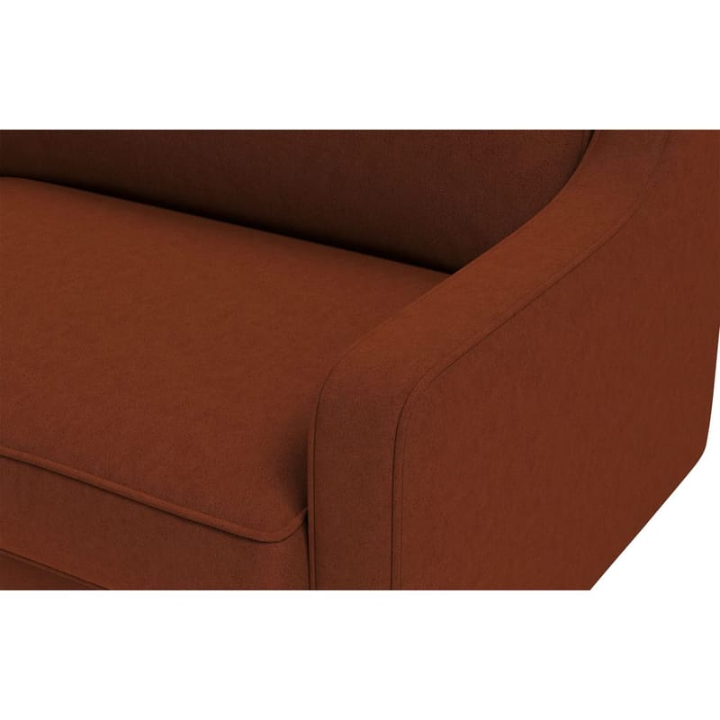 Lorvas 3-personers sofa - Rød - Møbler - Sofaer - Velour sofaer