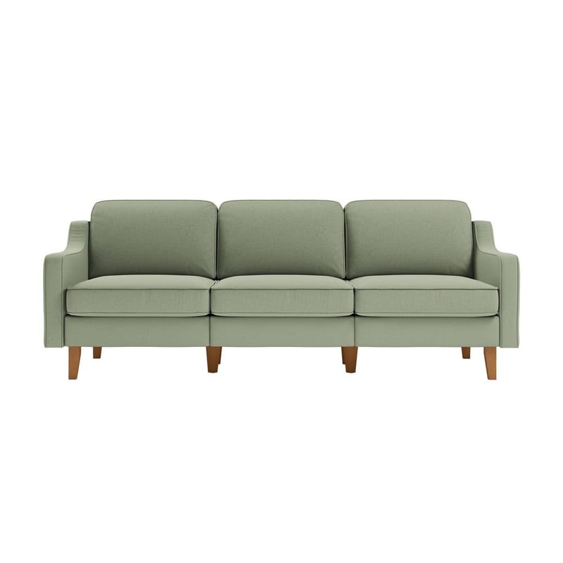 Lorvas 3-personers sofa - Mørkegrøn - Møbler - Sofaer - Velour sofaer