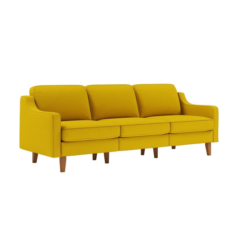 Lorvas 3-personers sofa - Gul - Møbler - Sofaer - 3 personers sofa