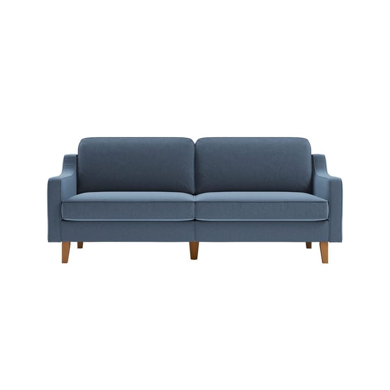 Lorvas 3-personers sofa - Blå - Møbler - Sofaer - Velour sofaer
