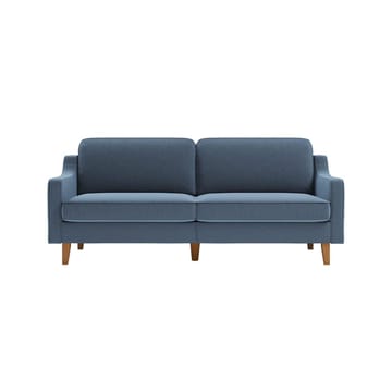 Lorvas 3-personers sofa - Blå - Møbler - Sofaer - Velour sofaer