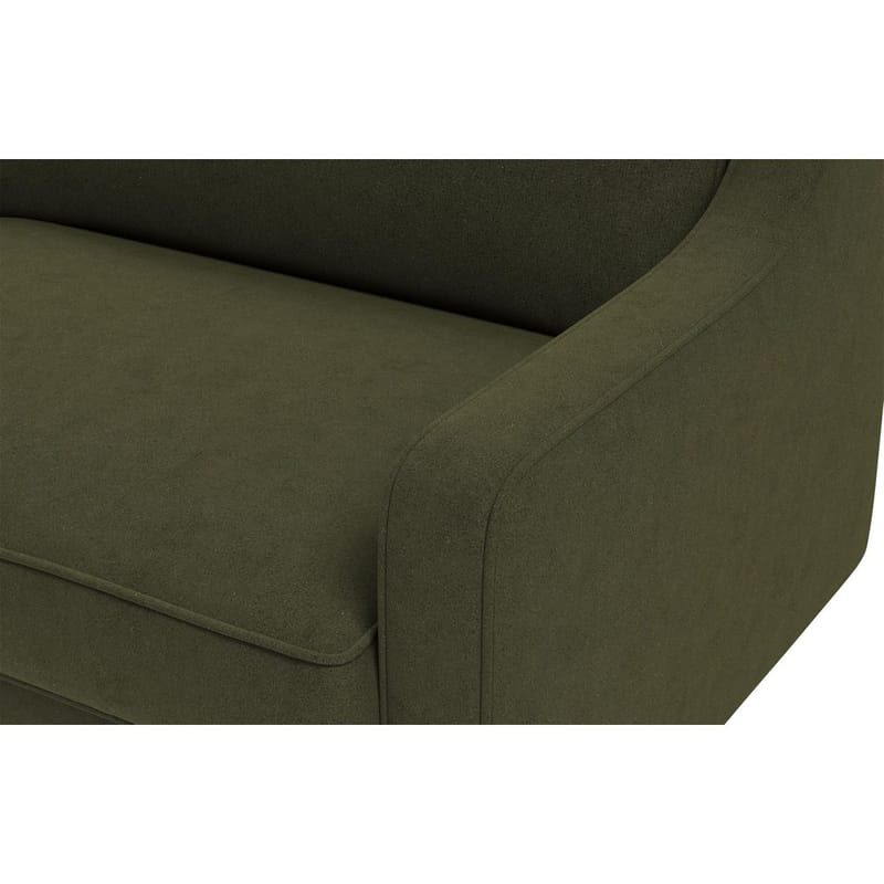 Lorvas 3-personers sofa - Mørkegrøn - Møbler - Sofaer - Velour sofaer