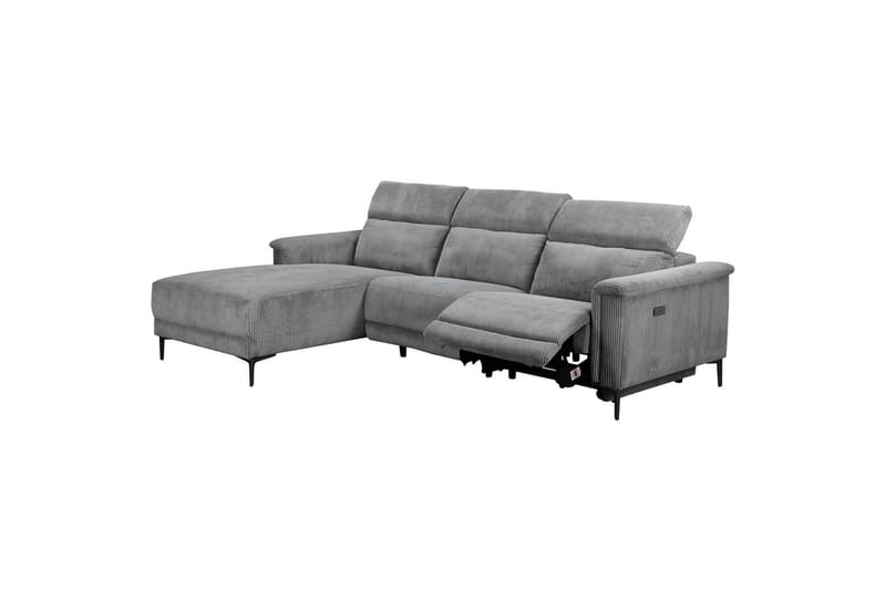 Lund Reclinersofa 3-sæder - Grå - Møbler - Sofaer - Recliner sofaer