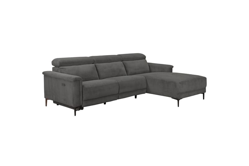 Lund Reclinersofa 3-sæder - Grå - Møbler - Sofaer - Recliner sofaer
