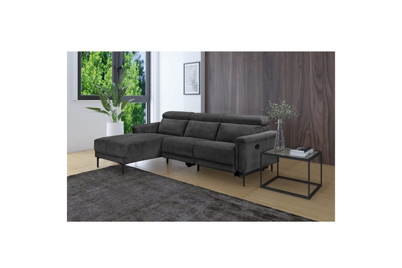 Lund Reclinersofa 3-sæder - Grå - Møbler - Sofaer - Recliner sofaer