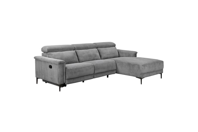 Lund Reclinersofa 3-sæder - Grå - Møbler - Sofaer - Recliner sofaer