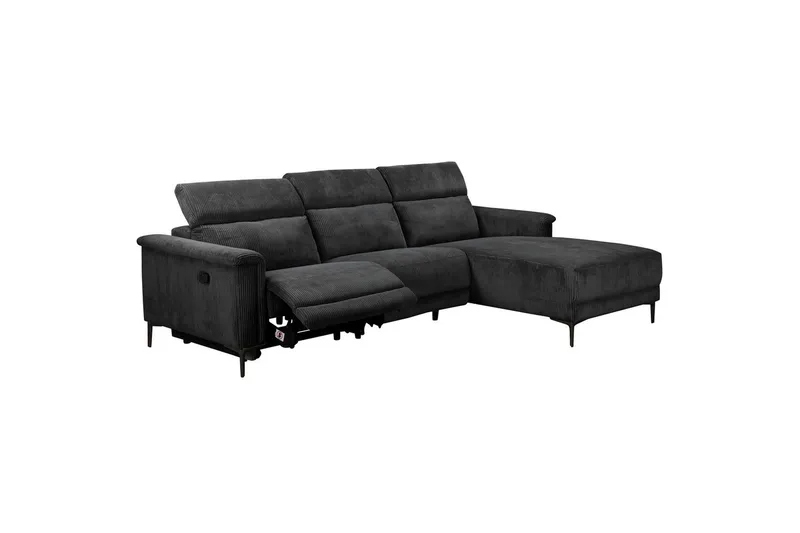 Lund Reclinersofa 3-sæder - Grå - Møbler - Sofaer - Recliner sofaer