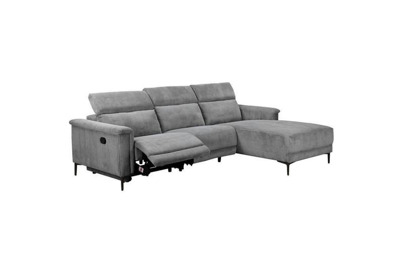 Lund Reclinersofa 3-sæder - Grå - Møbler - Sofaer - Recliner sofaer