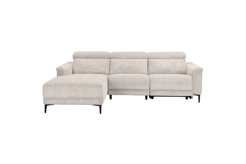Lund Reclinersofa 3-sæder, Hvid