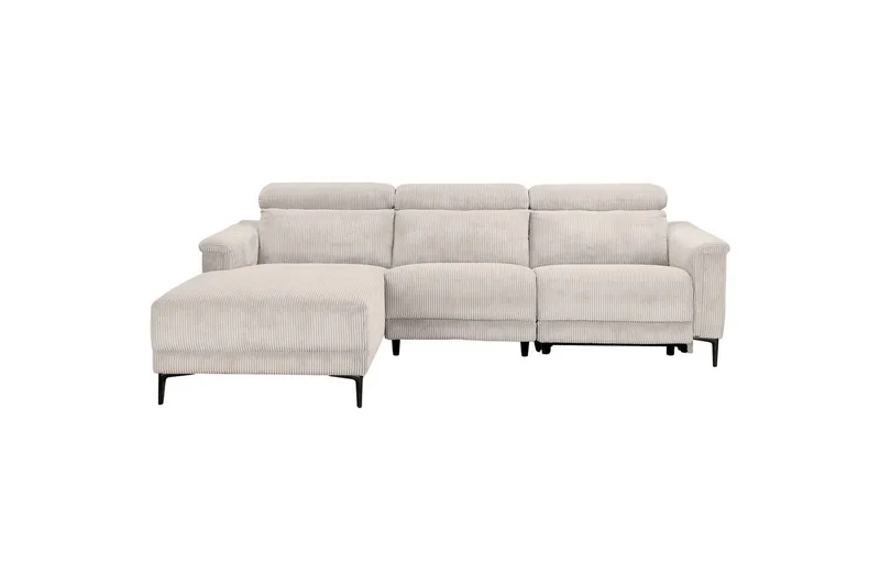 Lund Reclinersofa 3-sæder, Hvid