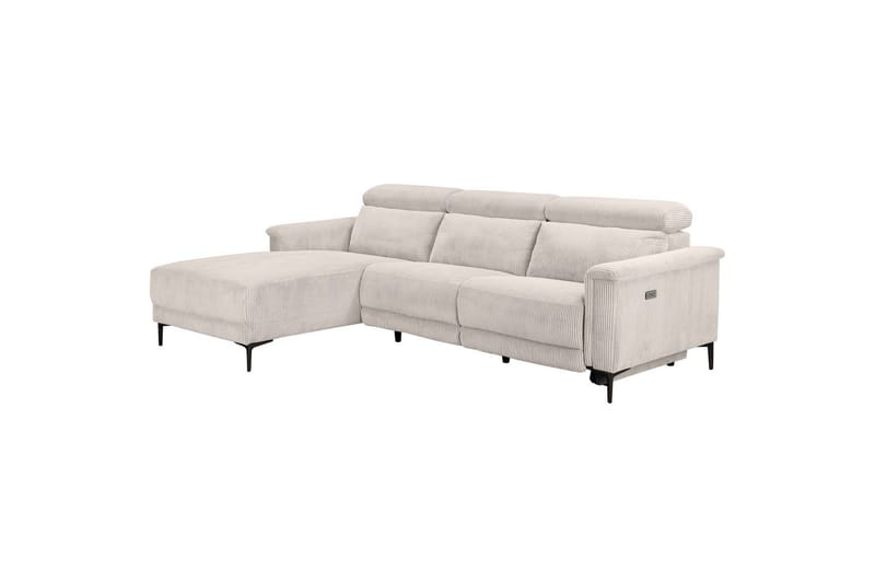 Lund Reclinersofa 3-sæder - Hvid - Møbler - Sofaer - Recliner sofaer
