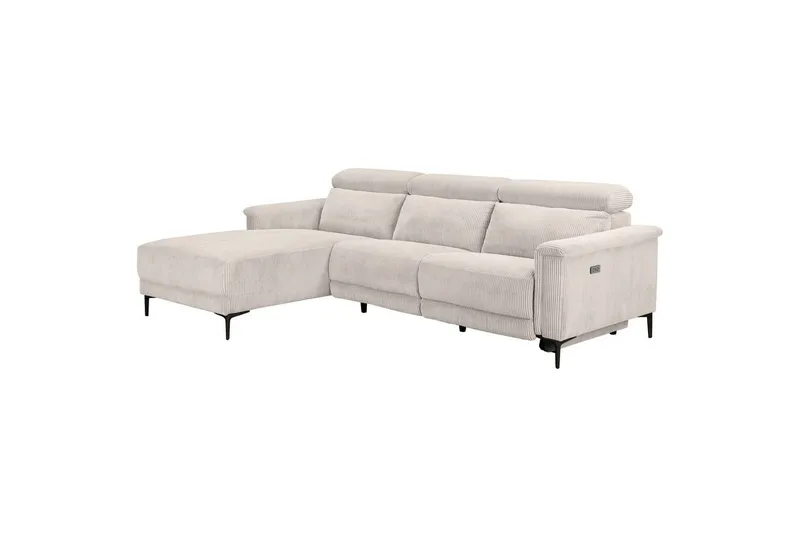 Lund Reclinersofa 3-sæder - Hvid - Møbler - Sofaer - Recliner sofaer