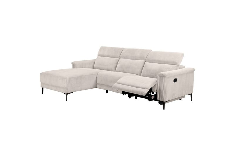Lund Reclinersofa 3-sæder - Hvid - Møbler - Sofaer - Recliner sofaer