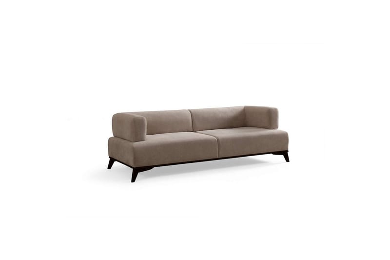 Malkiat Sofa 3-personers, Beige/Sort