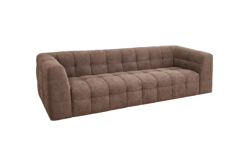 Malou 3-personers sofa, Brun