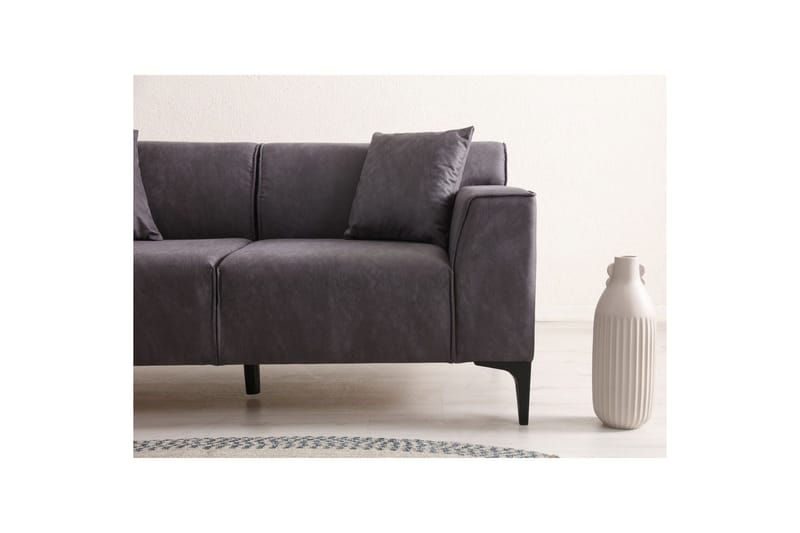 Malpani Sofa 2-sits - Antracit - Møbler - Sofaer - 2 personers sofa