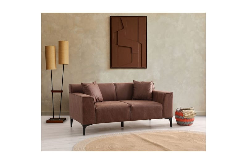 Malpani Sofa 2-sits - Cognac - Møbler - Sofaer - 2 personers sofa
