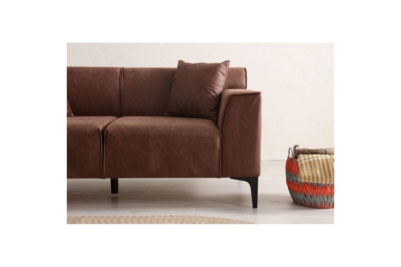Malpani Sofa 2-sits - Cognac - Møbler - Sofaer - 2 personers sofa