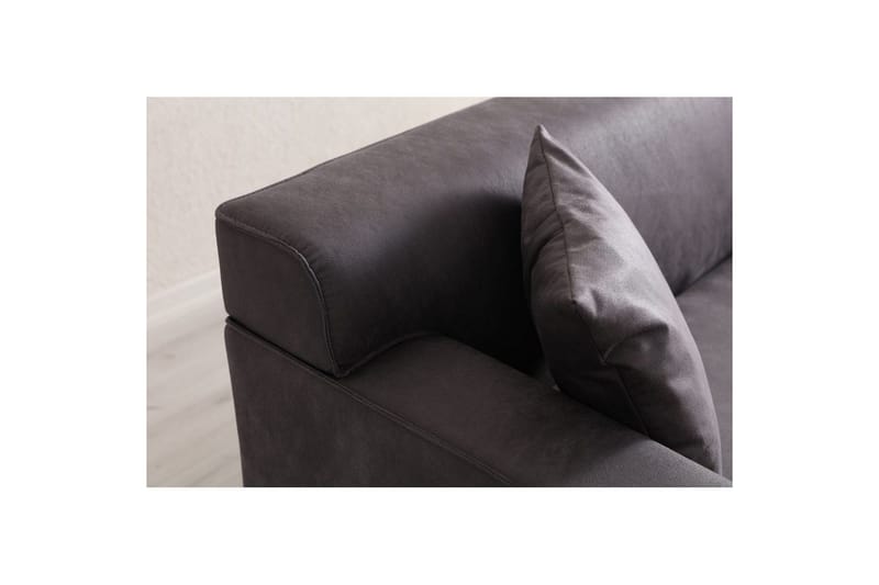 Malpani Sofa 3-sits - Antracit - Møbler - Sofaer - 3 personers sofa