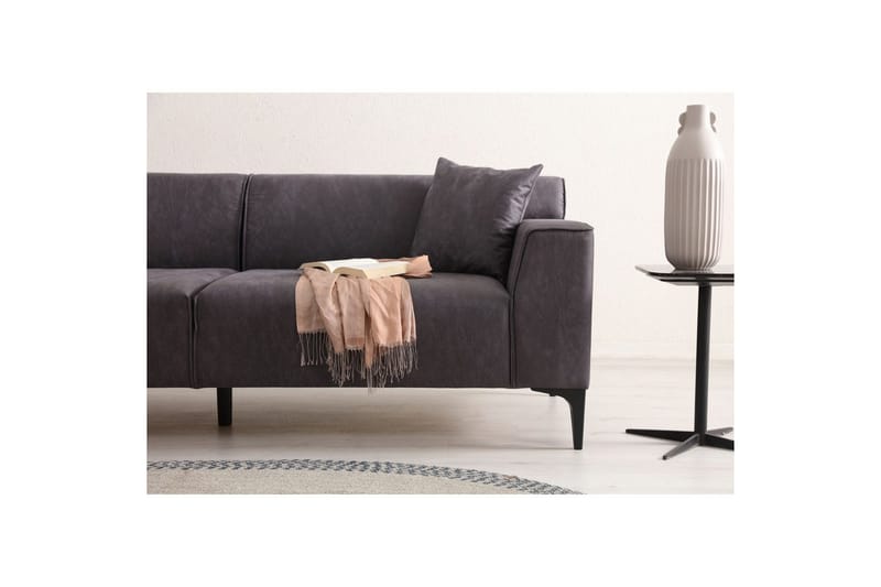 Malpani Sofa 3-sits - Antracit - Møbler - Sofaer - 3 personers sofa