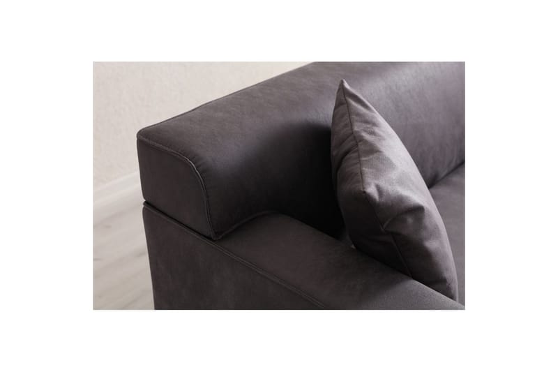 Malpani Sofa 3-sits - Antracit - Møbler - Sofaer - 3 personers sofa